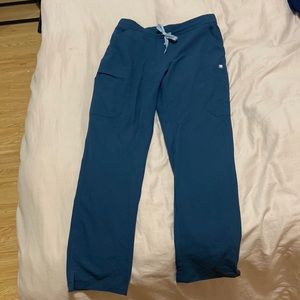 Wear Figs Yola scrub pants size small dark harbor color